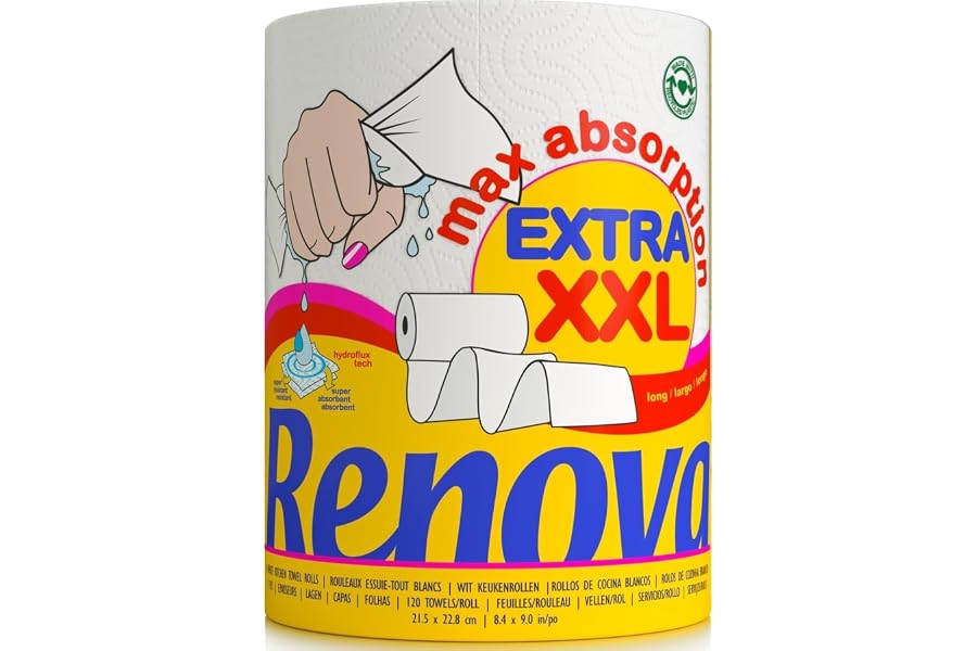 Como comenzar en el maquillaje profesional Renova - Maxiabsorption, Rollos
