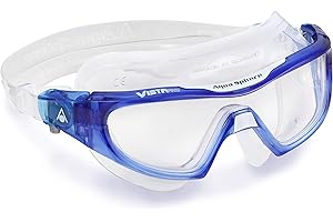 Aquasphere Vista Pro, Gafas de natación, Gafas de Piscina para Hombres y Mujeres con protección UV y Junta de Silicona, Lentes antivaho y antifugas