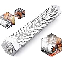 Räucherrohr Für Pellet Smoker – Upgrade Für Gas-/Holzkohlegrills, Heiß/kalt Räuchern, Edelstahl