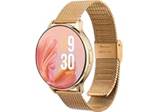 Vibez by Lifelong Smartwatch for women Metal Strap & 1.28" HD Display, Bluetooth Calling, Multiple Watch Faces, Health Tracke