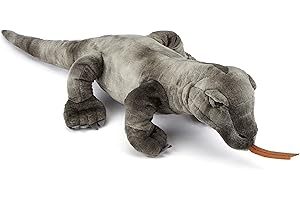 Zappi Co Komodowaran Peluche para niños (Longitud de 48cm) Colección de Animales de Safari Oso de Peluche Primer Hijo recién Nacido