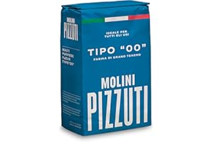 FARINA GRANO TENERO TIPO 00 MOLINI PIZZUTI PACCO 1 KG TUTTE LE PREPARAZIONI