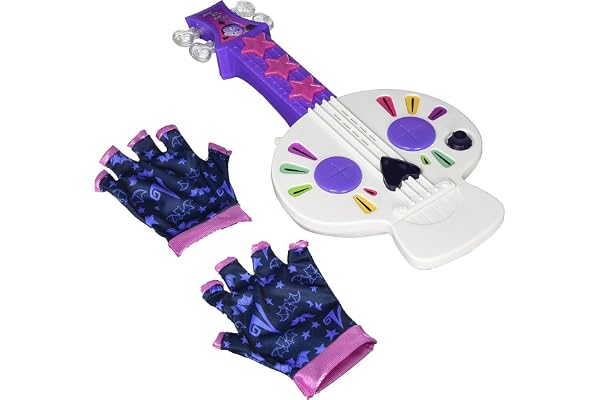 Vampirina- Disney JP Spooktastic Spookylele Ensemble de Jeu et Gants, Version espagnole, 78085, Multicolore, 6.4 x 40.6 x 22.9 cm