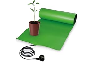 BioGreen Anzuchtbooster Heizmatte für Pflanzen | 40 x 65 cm | 42 Watt | wasserdichte Wärmeplatte | Turbo für Ihre Samen | für Keimung & Stecklinge