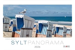 Sylt Panorama Postkartenkalender 2026 - Hans Jessel: Endlose Sandstrände und Dünen in einem Foto-Kalender zum Aufhängen. Jeden Monat eine Postkarte ... oder Verschicken. (Postkartenkalender Eiland)