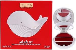 PUPA Milano Whale 1 - Set trucco per labbra, 001, bianco per donne, 5,4 g