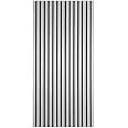 DecorAndDecor Acoustic Slat Wood Wall Panel and Ceiling Panelling Decorative 3D MDF 120 x 60 - Grey