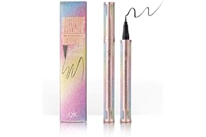 Onlyoily Delineador de ojos a prueba de agua, delineador líquido negro, resistente al agua, antiincrustante, delineador líquido de larga duración