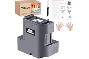 ATTA Compatible T04D1 Ink Maintenance Box for Epson C13T04D100 Work with EcoTank ET-15000 ET-2760 ET-3760 ET-4760 ET-3700 ET-3750 ET-4750 ET-5150 Workforce WF-2860 (1-Pack)