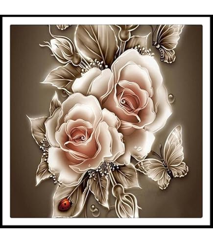 Kreuzstich Set Baby-Elefant - Vorgedrucktes Stickpackung Für Anfänger & Fortgeschrittene