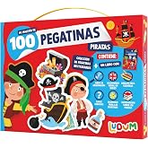 LUDUM - MALETIN 100 PEGATINAS - PIRATAS