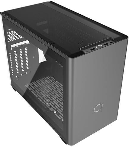 LOUQE Raw S1 Mk I - Case per computer Mini-ITX, colore: Grigio