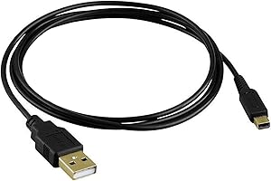 DelTex® Gold 1.5M USB Power Charger Cable For Nintendo 3DS, 3DS XL, 2DS, DSi, DSi XL, New 3DS, New 3DS XL, New 2DS XL