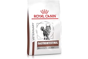 Royal Canin Veterinary Gastrointestinal Moderate Calorie | 2 kg | Nourriture Sèche pour Chats | Peut aider en cas de Troubles Gastro-Intestinaux