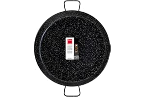 Metaltex - Paellera Acciaio Smaltato 20 Razioni 60 cm