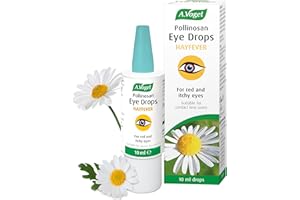 A.Vogel Pollinosan Hayfever Eye Drops | for Quick Relief of Red and Itchy Eyes | with Chamomile and Soothing Hyaluronic Acid | 300 Drops | 10ml