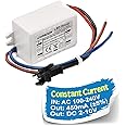 Chanzon LED Driver 450mA (Constant Current Output) 2V-10V (Input 85-277V AC-DC) (1-3) x2W Power Supply 450 mA Lighting Transformer Drivers for High Power COB Light Lamp Bulb (Plastic Case)