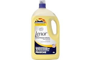 ‎LENOR Lenor Professional Weichspüler, 200 Waschladungen, 4 l, Sommerbrise, Unwiderstehliche Weichheit und langanhaltende Frische, für den professionellen Gebrauch