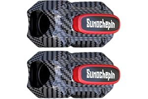 GOMICE Protectores contra caídas para motocicletas,Protectores de barras protectoras para motocicletas - Bloque de barra de choque antiarañazos para motor de 2 piezas,Se adapta al protector de