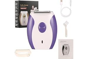 AEXIRI Electric Lady Shaver,Rechargeable Electric Razor for Women,Cordless Hair Remover,Womens Razor Bikini Trimmer for Women Legs Underarms Pubic Hair