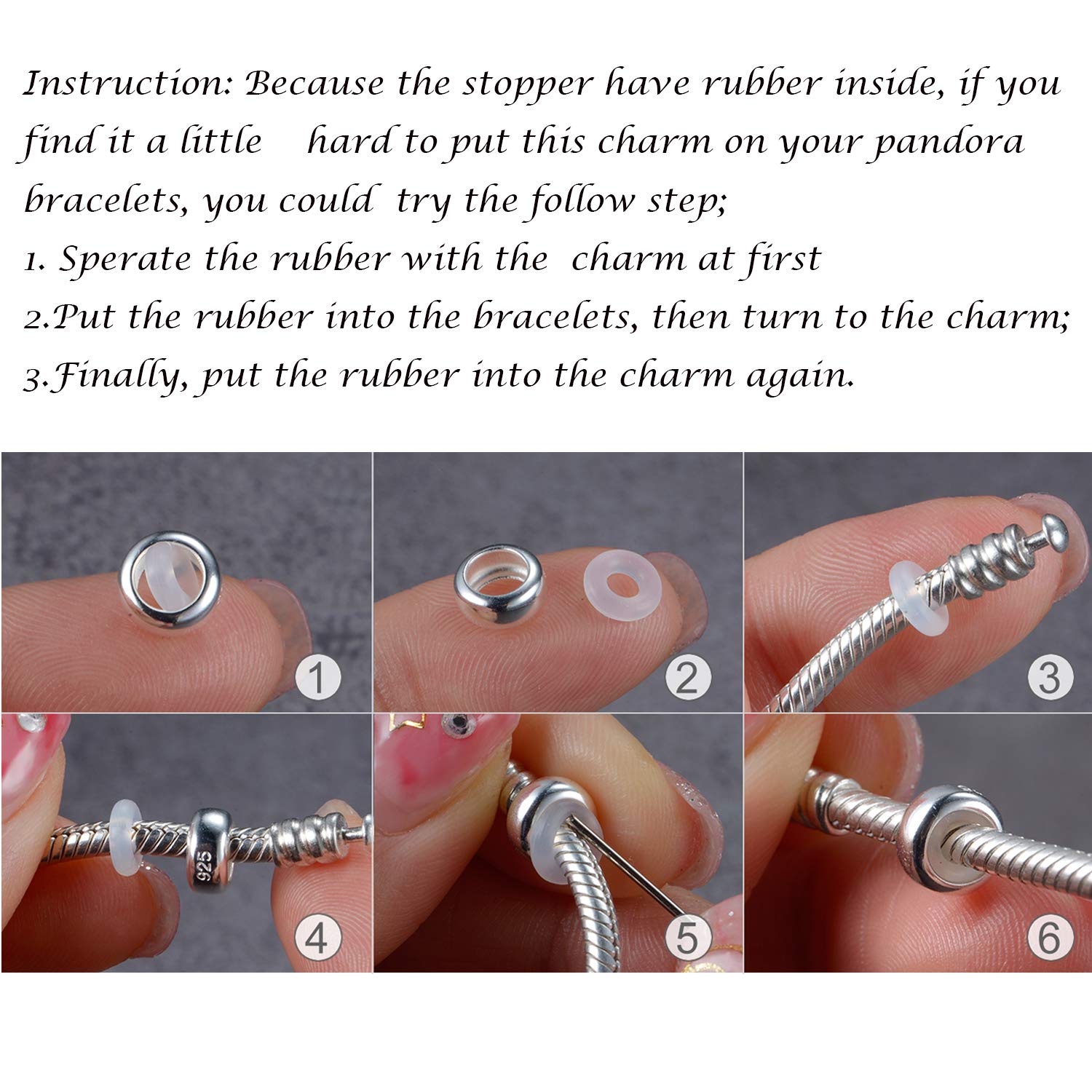 Bloqueur caoutchouc pandora Clearance