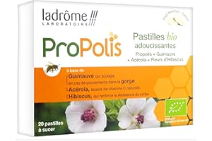 Ladrôme Propolis 20 Pastilles Adoucissantes Bio