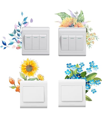 Adesivo Decorativo Gatto Per Interruttori E Prese - Nero, Autoadesivo, Anti Macchie - Foto 8