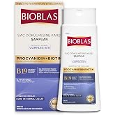Bioblas Procyanidin &amp; Biotin Sa&ccedil; D&ouml;k&uuml;lmesine Karşı Anti-Stres Şampuan &ndash; Bitkisel Kompleks B19, Parabensiz, T&uuml;m Sa&ccedil; Tipleri, 3