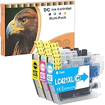 DOREINK LC421 LC421XL Cartucce D'inchiostro Copatibile Per Brother LC - Foto 12