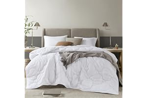 Degrees of Comfort Bettdecke 200x200 Ganzjahresdecke, 300gsm 4 Jahreszeiten bettdecken, Weiche Atmungsaktive Steppdecke Schlafdecke Allergikergeeignet, Oeko-Tex Standard 100