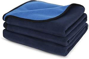 PETTOM Coperta per Cani Gatti Morbida Coperta in Pile Calda Coperta Termica Impermeabile Lavabile Soffice Morbide Calde Coperte Doppia Faccia Flanella Coperta di Lana 152x127cm