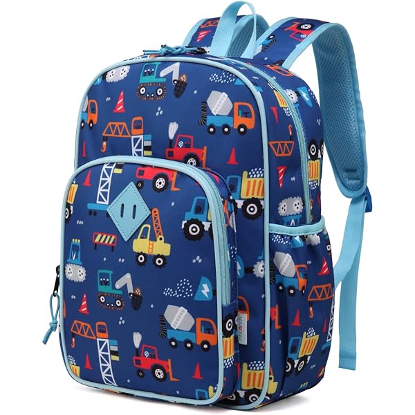 OREZI White Swans & Pink Feathers Kids Backpack - Toddler School Bag, Lightweight, 10x6x12 Inches - View #4