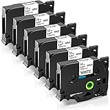 Nastro per Etichette Fimax Compatibile In sostituzione di Brother P-touch Laminato Tape Cassetta TZe-231 12mm per PT H107 100