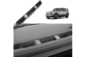 GAFAT Compatible with Land Rover Defender 90 110 2020-2024 2025 Center Console Storage Box, Organizer Tray for Copilot Dashboard, with Non-Slip Mats, Defender Accessories