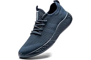 Damyuan Męskie buty do biegania, chodzenia, tenisa, na co dzień, na siłownię, do fitnessu, sportowe, modne, lekkie, wygodne, do pracy, na zewnątrz, płaskie buty do joggingu