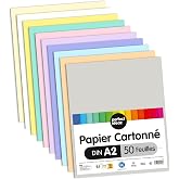 50 Feuilles Carton Photo DIN A2 Blanc 300g/m² - Carton Recyclé épais, Certifié Ange Bleu, Made In Germany - 11