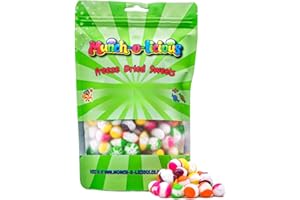 Munch-o-licious Gefriergetrocknete Süßigkeiten - Freeze Dried Candy 100g - Crazy Sour Crunch - Handgefertigt in UK - Abenteuerliche Naschkatzen Begeisterung-TikTok Hit Gefriergetrocknete Süssigkeiten