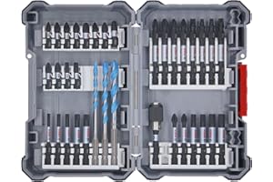 Bosch Accessories Kit d'embouts de tournevis 35 pièces (Pick and Click, accessoires pour visseuse à percussion, avec embouts et porte-embouts universels) - Amazon Edition