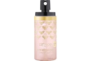 Catrice Cosmetics Wonder Woman Glow Setting Spray Spray Fixateur, Naturel, Brillant, Luminescent, Sensation de Rosée, 50 ml