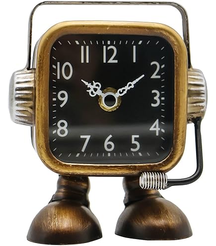 Horloge De Table Haller 121-007 – Quartz, Analogique, Plastique, Classique, Garanti 3 Ans