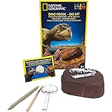 Bandai National Geographic-Kit di ispezione: fossili di Dinosauri-Versione 2-Gioco scientifico ed educativo-STEM-JM80215, Col