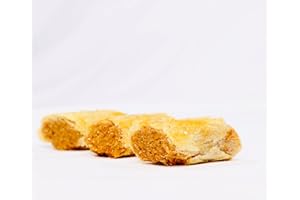 MLLE A MARRAKECH - BOITE 250G SERPENTINS A L'AMANDE (MHINCHAS) - ENVIRON 15 PIECES - PATISSERIE MAROCAINE FRAICHE EN PROVENANCE DIRECTE DU MAROC - LONGUE CONSERVATION