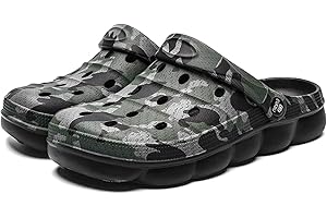 CERYTHRINA Unisex Adult Clogs Herren Damen Leichte Eva rutschfest Lüftung Sommer Mode Sandalen Weiche Sohle Gartenschuhe Beach Aqua Slippers