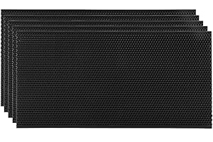 EVTSCAN Plastic Foundation for Bee Frames,Beehive Foundation Sheets 5 Sheets Portable Honeycomb Sheet Nest Foundation Sheet Beehive Equipment(42.5 * 21cm)
