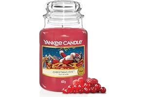 Yankee Candle Scented Candle | Christmas Eve Large Jar Candle | Long Burning Candles: up to 150 Hours | Perfect Gifts for Women