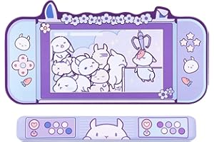 YOCORE U core Large Rabbit Mouse Pad and Wrist Rest Set- 31.5'' x 17.3'' Non-Slip Rubber Base Desk Pad and Wrist Support Keyboard Mouse Pad Set Easy Clean Laptop Desk Mat for Gaming Writing or Home Office