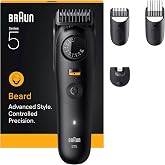 Braun Beard Trimmer Series 5, +4 Accessories, 40 Length, Sharp Blade, BT5520