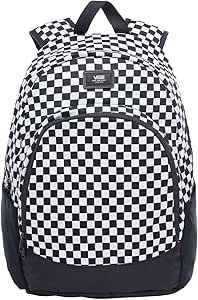 Vans Doren Original Backpack Casual Daypack, 47 cm, 30 Liters, Black/White