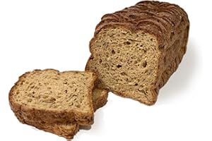 BILLY'S DIET Billy’s Diet | Seeded Low Carb Bread Loaf | 1.8g Net Carbs, 62.5 Calories & 6.75g Protein per Slice | Keto Bread, High Protein, High Fibre | Vegan Keto Snacks | Freezer Friendly (400g, 8 Slices)