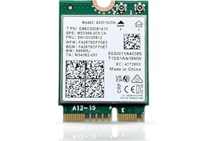 HighZer0 Electronics AX211 WiFi 6E Card | Tri-Band Wi-Fi | Up to 2.4 Gbps | CNVio2 M.2 WiFi Card for PC | Supports Bluetooth 5.3 | Requires Intel 11th+ Gen CPU Windows 10/11, Linux | AX211NGW (AX211)